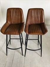 Leather bar stools for sale  HYDE