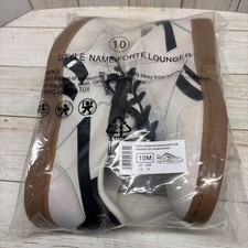 Espreguiçadeira Reebok feminina 10M Forte acabamento duplo branco/natural/preto AR30252W-CBY, usado comprar usado  Enviando para Brazil