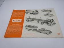 Wiking bildpreisliste 1963 gebraucht kaufen  Neunkirchen-Seelscheid