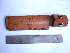 Leather sheathed survival for sale  RETFORD