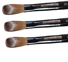 Escova de unhas acrílica Petal Black Six Angles Kolinsky para pó de manicure (FRISADO), usado comprar usado  Enviando para Brazil