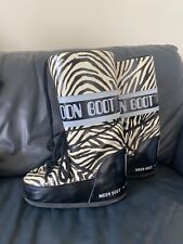Zebra print black for sale  NEWCASTLE
