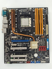 ASUS M2N-SLI Deluxe nForce 570 AM2 + Athlon 64 X2 6000+ 3 GB RAM DDR2 + panel, używany na sprzedaż  PL