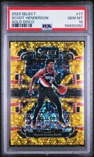 Usado, 2023 Panini Select Scoot Henderson #77 Rookie Gold Disco /10 PSA 10 GEM ESTADO PERFEITO RC comprar usado  Enviando para Brazil