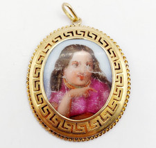 Pendentif victorien 18k d'occasion  Paris II