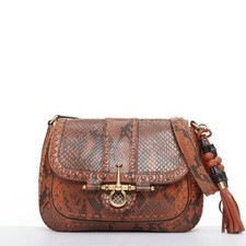 Bolsa de ombro GUCCI 2011 Snaffle Bit média couro em escala laranja bolsa transversal comprar usado  Enviando para Brazil