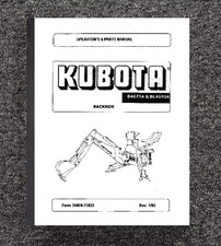 Operator parts manual for sale  Houston