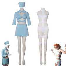Macacão Cosplay O Quinto Elemento Leeloo Fantasia Vestido Fantasias Ternos de Halloween comprar usado  Enviando para Brazil