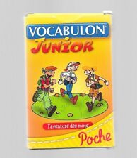 Jeu cartes vocabulon d'occasion  Sardent