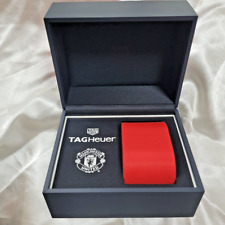 Caixa de relógio TAG Heuer genuína Fórmula 1 Manchester United edição limitada caixa somente comprar usado  Enviando para Brazil