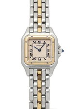 Cartier Panthere SM 1 fileira de relógio Cartier 84083244 quartzo feminino #TW031 comprar usado  Enviando para Brazil