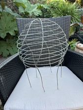 Round metal topiary for sale  MARCH