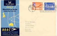 Singapur 1957 erstflug gebraucht kaufen  Fürth