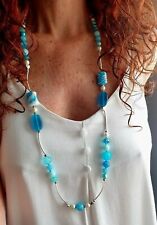Collana donna lunga usato  Italia