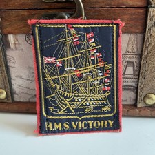 Vintage patch hms for sale  WESTERHAM