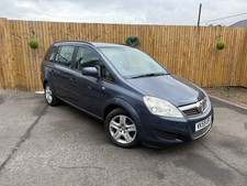 2009 vauxhall zafira for sale  SCUNTHORPE