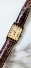 Lorus By Seiko relógio retangular feminino mostrador numeral romano estilo tanque tom dourado, usado comprar usado  Enviando para Brazil