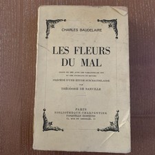 Fleurs mal bibliothèque d'occasion  Andeville