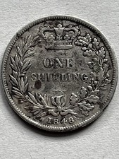 1848 victoria shilling for sale  BARROW-UPON-HUMBER