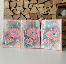Acrylbilder leinwand blumen gebraucht kaufen  Oberstdorf