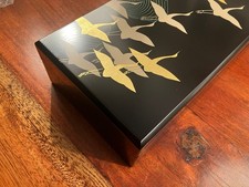 Japanese black lacquer for sale  GLASGOW