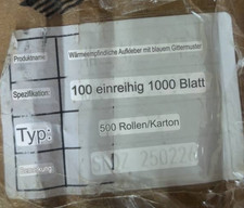 500 rollen thermo gebraucht kaufen  Großostheim