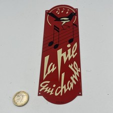 Tôle émaillée publicitaire d'occasion  Saint-Gaudens