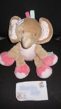 Doudou peluche éléphant d'occasion  Molsheim