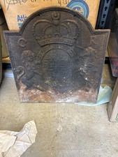 Cast iron fireback for sale  Needham Heights