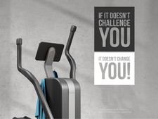 Fitness wandtattoo gym gebraucht kaufen  Göppingen