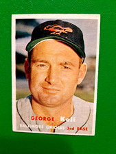 1957 Topps George Kell #230 BELA CENTRALIZAÇÃO CANTOS AFIADOS BV: US$ 20-US$ 50  comprar usado  Enviando para Brazil
