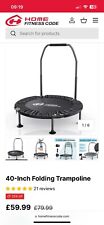 79.99 foldable trampoline for sale  OSWESTRY