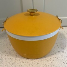Refrigerador de balde de gelo vintage SUNFROST Therm-O-Ware | Ouro colheita | Clipes nas laterais comprar usado  Enviando para Brazil
