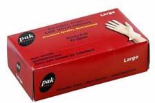 100 PÇS LUVAS DESCARTÁVEIS DE VINIL TRANSPARENTE LÁTEX SEM PÓ PROTEÇÃO SEGURA PARA ALIMENTOS comprar usado  Enviando para Brazil