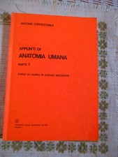 Appunti anatomia umana usato  Serra de Conti