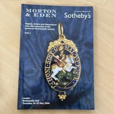 Morton eden medals for sale  EXETER