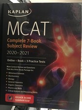 MCAT Complete 7-Book Subject Review 2020-2021 segunda mano  Embacar hacia Mexico