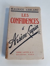 Maurice leblanc confidences d'occasion  Rouen-
