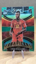 Usado, 2022/2023 Panini Select FIFA Nico Williams Equalizers Green /5 #15 Spain Rookie comprar usado  Enviando para Brazil