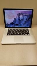 Apple MacBook Pro Core i7-3615QM Quad-Core 2.3GHz 8GB 500GB 15.4" Prata comprar usado  Enviando para Brazil