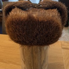 Tschapka biberfell wildleder gebraucht kaufen  Biederitz