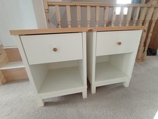 Pair matching bedside for sale  YORK