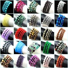 Atacado Pulseira de Pedras Preciosas Equilíbrio Elástico 4mm 6mm 8mm 10mm 12mm 7.5" comprar usado  Enviando para Brazil