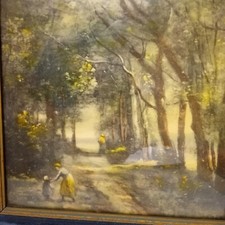 Vintage framed print for sale  Mineola