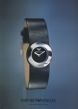 Usado, EMPORIO ARMANI WATCH MAGAZINE anúncio promocional #01 "NÃO É UM RELÓGIO" 2001 comprar usado Usado, EMPORIO ARMANI WATCH MAGAZINE anúncio promocional #01 "NÃO É UM RELÓGIO" 2001 comprar usado  Enviando para Brazil