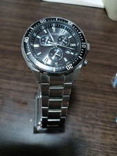 Citizen Eco-Drive cronógrafo relógio masculino 40mm usado arranhão usado condição No3704 comprar usado  Enviando para Brazil