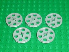 5 x LEGO TECHNIC OldGray pieces ref 4185 wedge belt wheel TBE, usado comprar usado  Enviando para Brazil