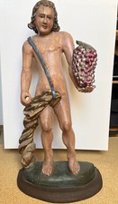 Antike holzskulptur barock gebraucht kaufen  Ziemetshausen
