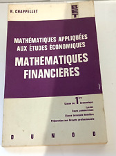 Mathématiques financières be d'occasion  Tarbes