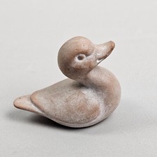 Scultura anatra ceramica usato  Carrara